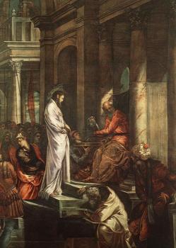 雅格佈 羅佈斯提 丁托列托 Christ before Pilate 雅格佈 羅佈斯提 丁托列托 Christ before Pilate